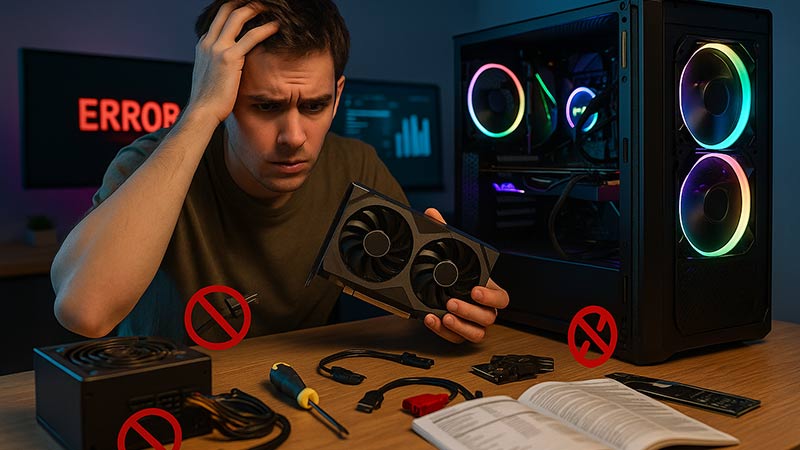 ゲーミングPC初心者がやりがちな失敗とその対処法まとめ【パーツ選びから設定まで】