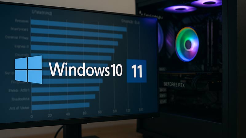 【実機検証】Windows 11でゲーミングパフォーマンスは上がる？｜Win10との違いを比較レビュー