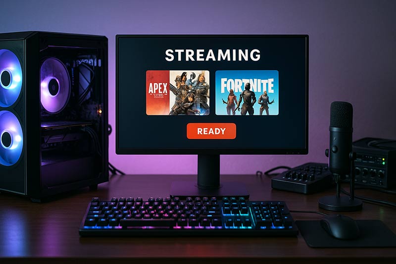 ゲーミングPCで快適に録画・配信するには？必要なスペックと設定の基本