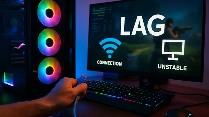 【ゲーマー向け】回線が遅い・ラグい時の改善法まとめ｜IPv6・ポート開放・有線接続のススメ
