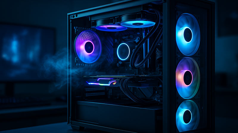 【超簡単】ゲーミングPCの冷却対策まとめ｜熱暴走を防ぐには？