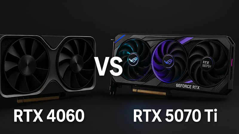 RTX 4060 vs RTX 5070 Ti 徹底比較｜どっちが買い？【2025年最新】