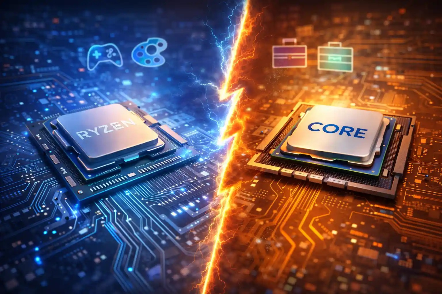 【2026年最新】RyzenとIntelを徹底比較！用途別のおすすめCPUと失敗しない選び方