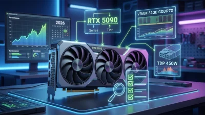 グラボの性能の見方【2026年版】型番・VRAM・TDPを図解で解説——初心者が失敗しない4つのポイント