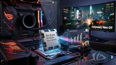 Ryzen 7 9800X3D レビュー2026年版｜285K・7800X3Dと7ゲームfps実測比較