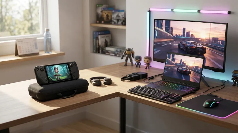 Steam DeckとゲーミングノートPC比較