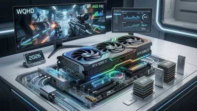 RTX 5060 Ti レビュー｜WQHD性能・ベンチマーク実測・8GB/16GB選び方【2026年最新版】