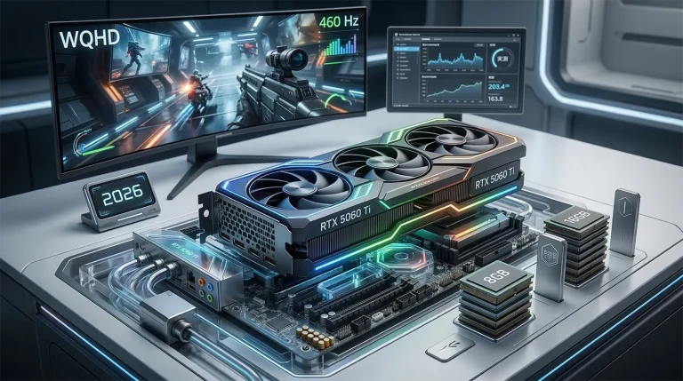 RTX 5060 Ti搭載ゲーミングPC、BTOと自作どっちが得？【2026年春】