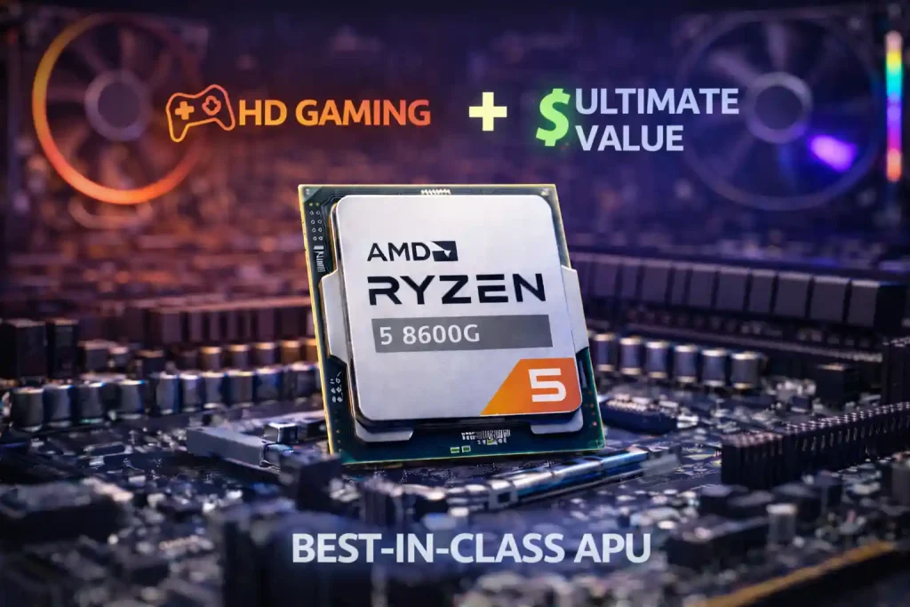 Ryzen 5 8600G徹底解説｜グラボなしでフルHDゲームが楽しめるコスパ最強のAPU