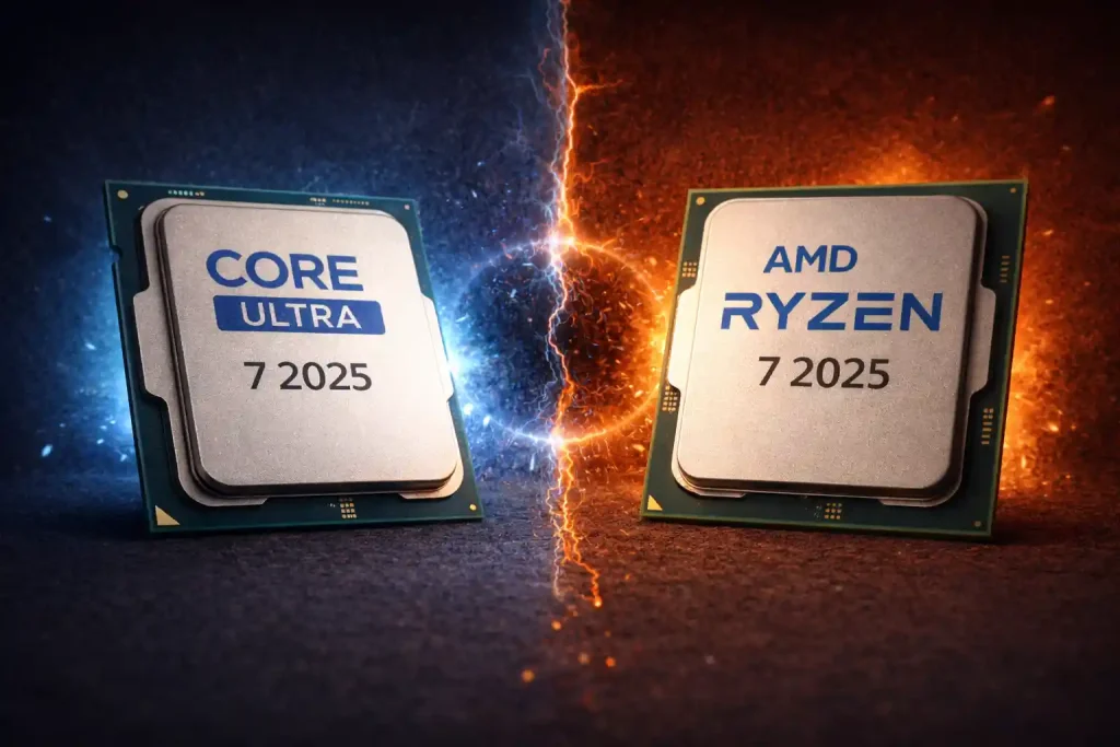 【2025年版】Core Ultra 7とRyzen 7の比較｜ゲーミング性能・用途別にどちらを選ぶべきか
