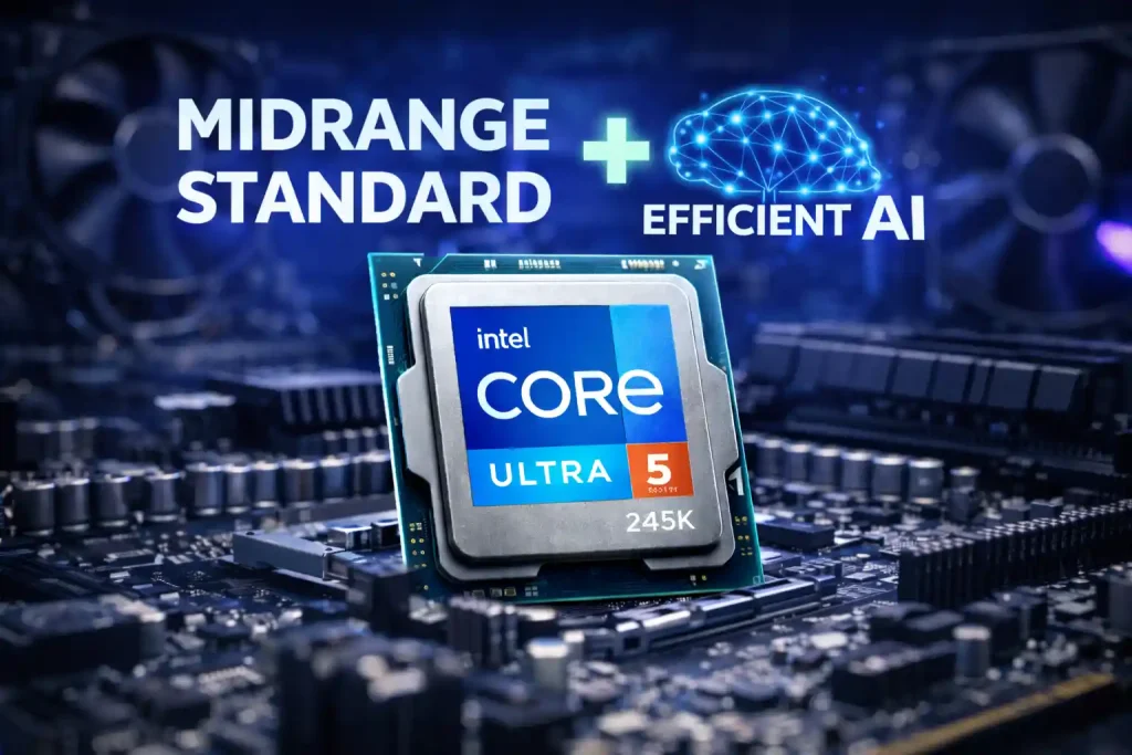 Core Ultra 5 245K徹底解説｜ミドルレンジの新基準！電力効率とAI性能が武器