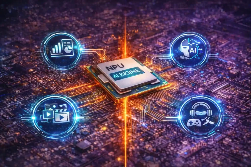 AI PCの時代へ｜CPU内蔵のNPU（AIエンジン）ができること・使うメリット