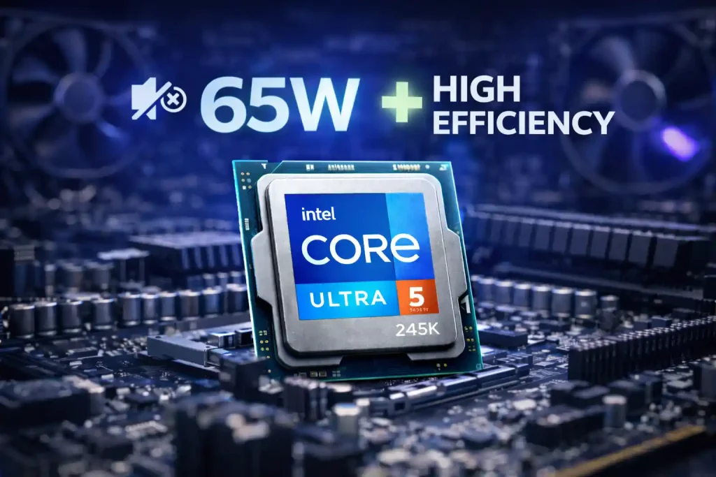 Core Ultra 5 245を徹底解説｜65Wで実現する静音・高効率なミドルレンジの決定版