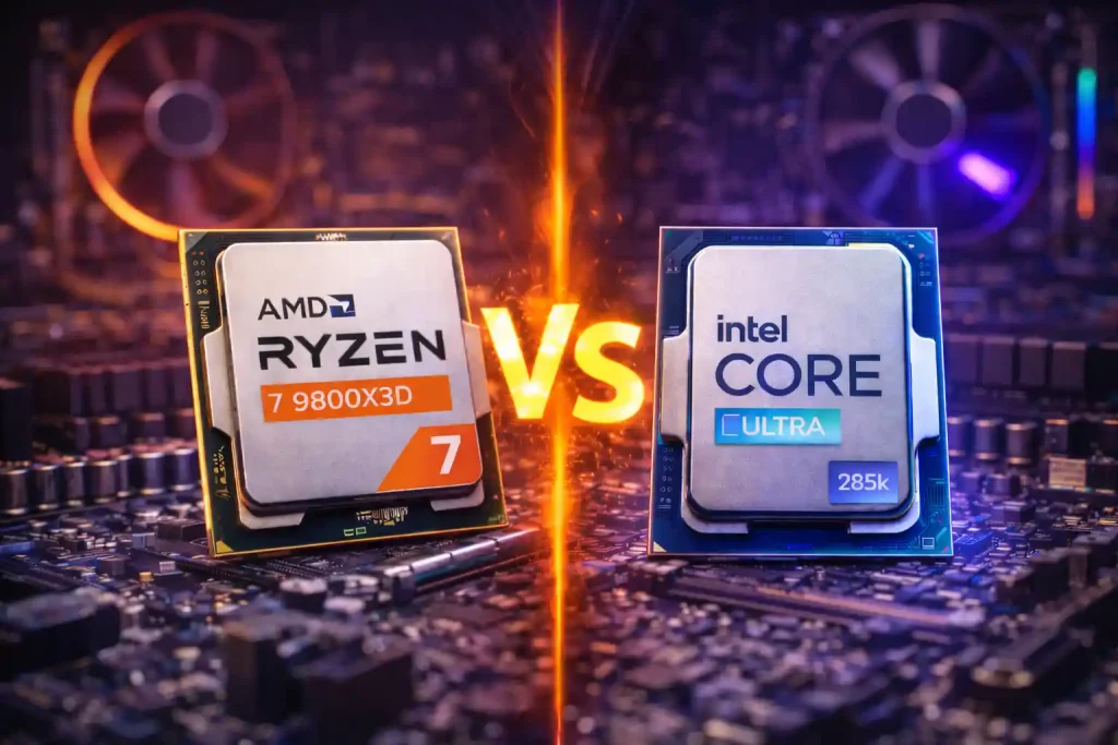 最強ゲーミングCPU決定戦｜Ryzen 7 9800X3D vs Core Ultra 9 285K 徹底比較