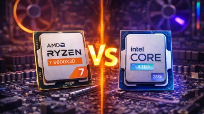 最強ゲーミングCPU決定戦｜Ryzen 7 9800X3D vs Core Ultra 9 285K 徹底比較