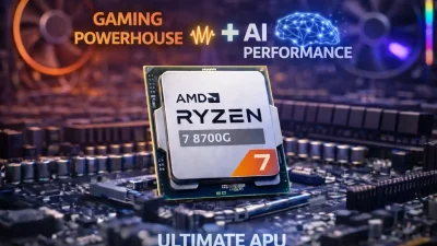 Ryzen 7 8700G徹底解説｜グラボなしでゲームもAIもこなす「最強APU」の実力