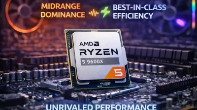 Ryzen 5 9600X徹底解説｜ミドルレンジの常識を覆す圧倒的なシングル性能と省電力性
