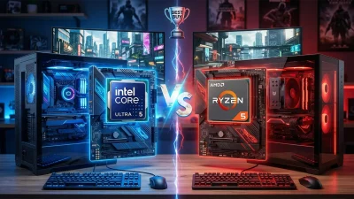 Core Ultra 5 vs Ryzen 5 徹底比較｜2026年フルHDゲーミングのベストバイは？