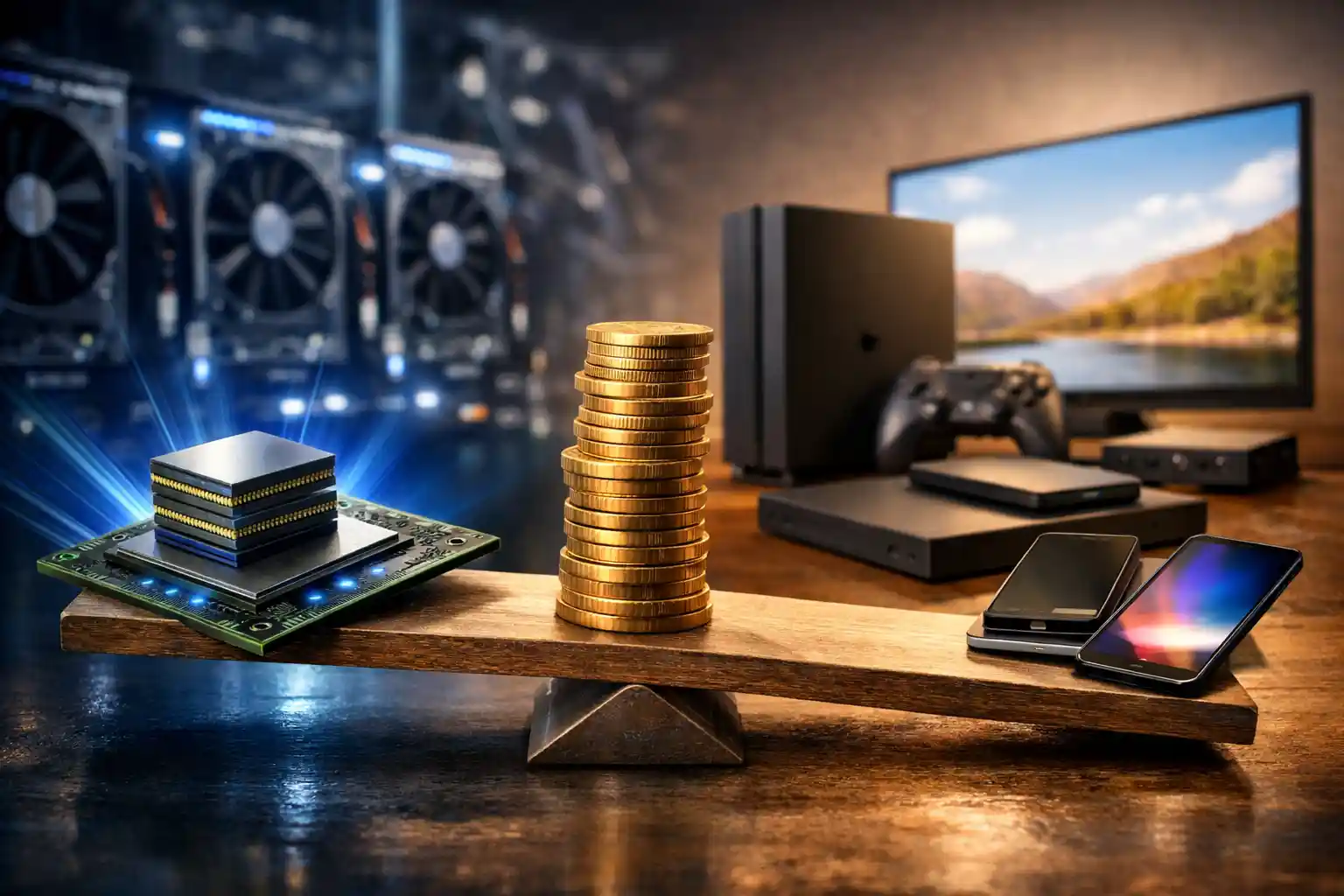 需要と供給 AI向け「HBM」が一般向け供給を圧迫