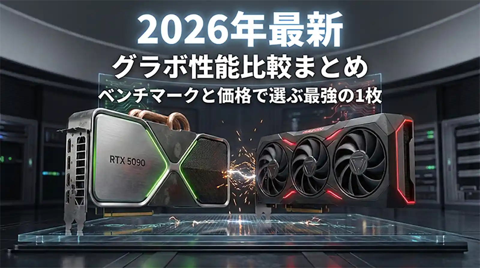 【2026年最新】グラボ性能比較まとめ｜RTX 50 vs RX 9000 ベンチマークと価格で選ぶ最強の1枚
