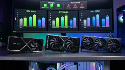 RTX 5050レビュー｜RTX 4060・Arc B580と比較してわかった強みと弱点