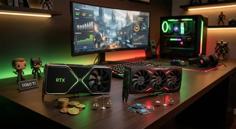 RTX 5060 Ti vs RX 9060 XT 徹底比較