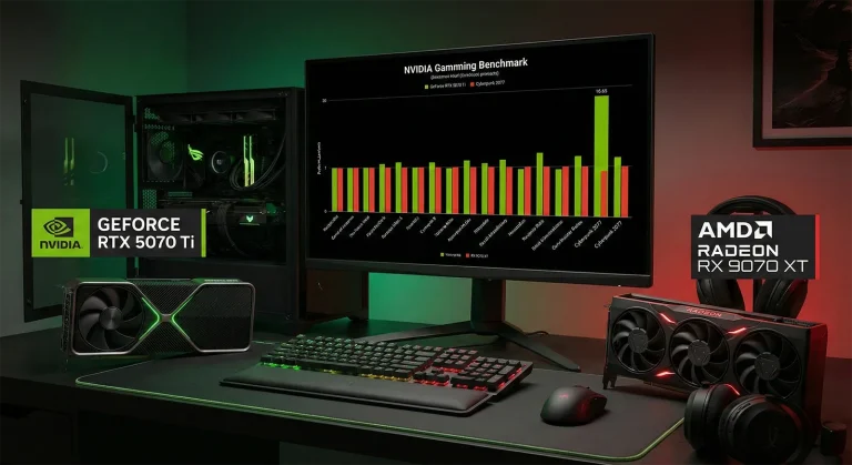 RTX 5070 Ti vs RX 9070 XT 19ゲームベンチマーク比較