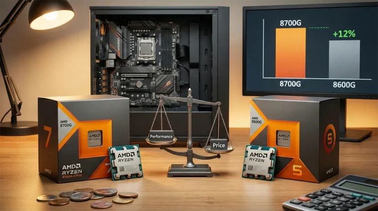 8700G vs 8600G 比較