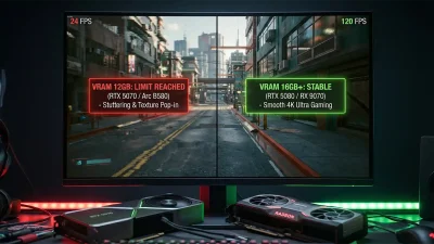 【検証】VRAM 12GBは2026年の最新ゲームで“不足”するのか？数値で暴く性能スコアの嘘と真実