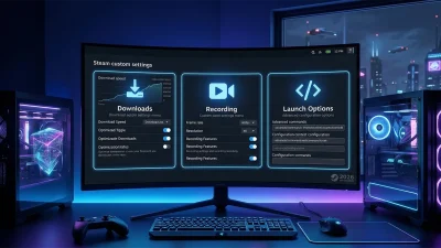 Steam設定の最適化ガイド｜ダウンロード高速化・録画・起動オプションの全設定【2026年版】