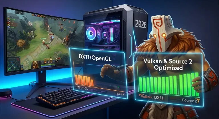 Dota 2 PC必要スペックとおすすめ構成