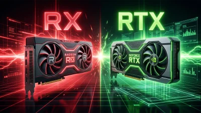 RXとRTXの違いとは？AMD RadeonとNVIDIA GeForceを初心者向けに解説【2026年版】