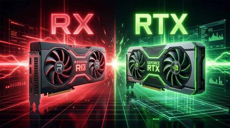 RXとRTXの違いとは？AMD RadeonとNVIDIA GeForceを初心者向けに解説