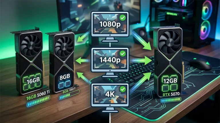 RTX 5060 Ti vs RTX 5070 どっちが買い