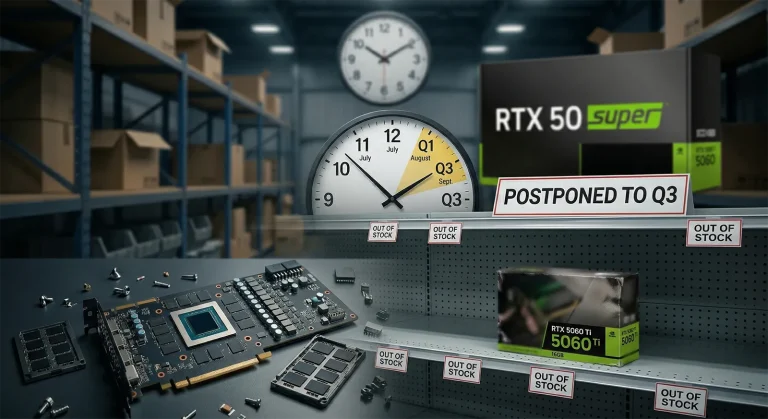 RTX 5060 Ti 16GBが入手困難へ、RTX 50 SuperはQ3に延期
