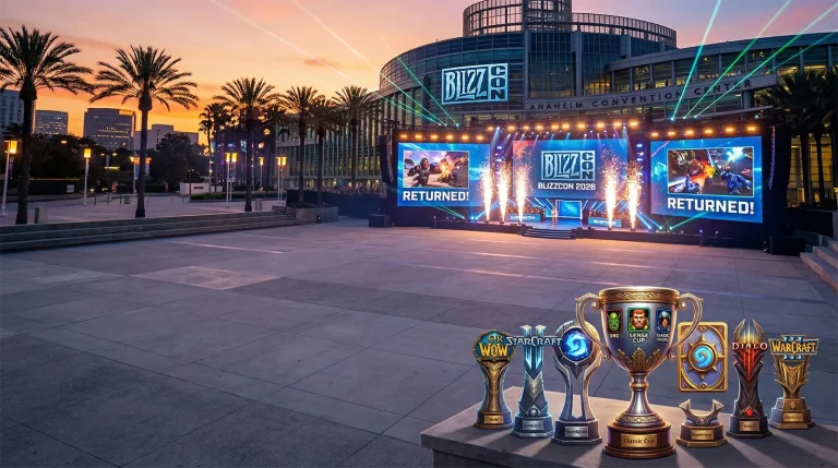 BlizzCon 2026が3年ぶりに復活
