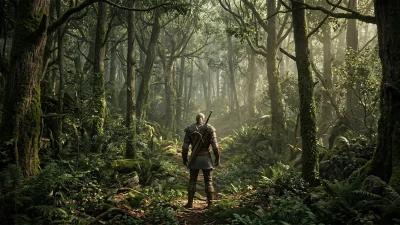 「The Witcher 4」がRTX Mega Geometry採用——2兆トライアングルの森をパストレで描く技術と、PC版に必要なGPU