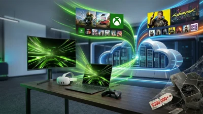 GeForce NOW大型アップデート——VR 90fps・Game Pass連携・GOG統合。GPU高騰時代の「買わない選択肢」が進化した
