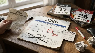 GTA6が再延期、11月19日に——PC版は2028年前半が濃厚。過去の発売パターンから読み解く