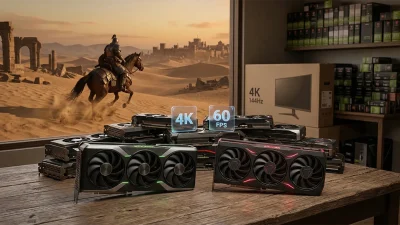 紅の砂漠 GPU別ベンチマーク｜4K/60fpsはRTX 5070 Ti / RX 9070 XTから——40GPU実測で判明した驚きの最適化品質