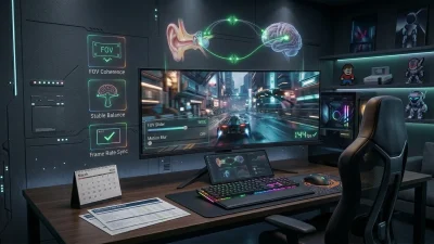 PCゲームの3D酔い対策ガイド｜FOV・モーションブラー・フレームレートで酔いを防ぐ設定と科学的根拠【2026年版】