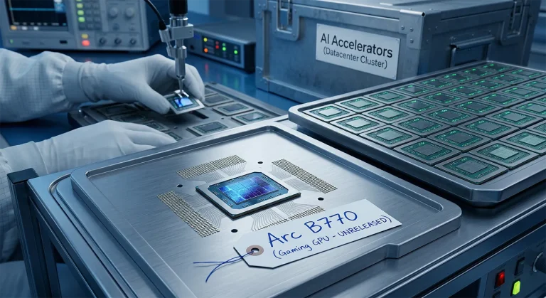 Intel Arc B770キャンセル確定