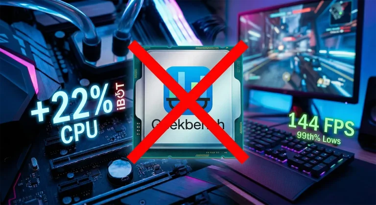 IntelのiBOTをGeekbenchが無効宣言