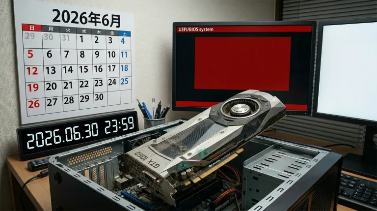 セキュアブート証明書が2026年6月に失効