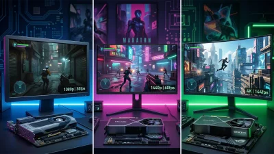 Marathon PC版 推奨スペックと最適化ガイド｜GTX 1050 Tiから4Kまで、フレームレート目標別GPU選びを解説