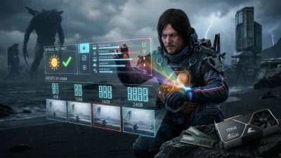 デスストランディング2が重い？｜最適設定ガイド＆VRAM別おすすめプリセット