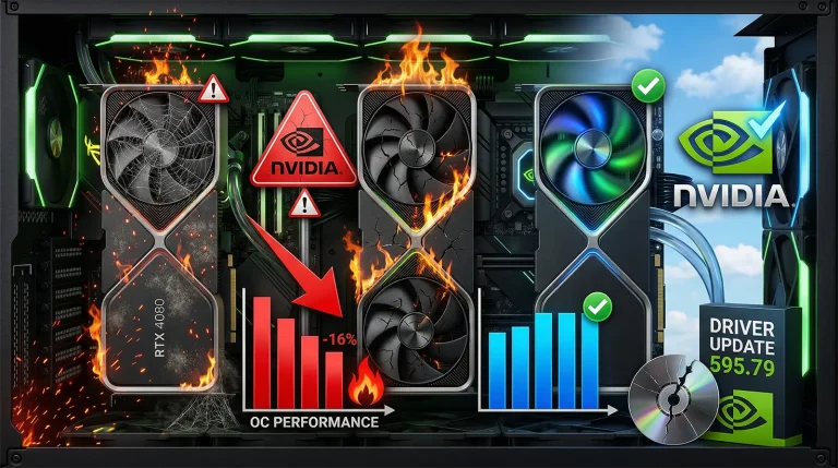 NVIDIAドライバー595.59・595.71の連続不具合まとめ