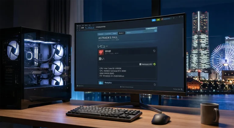 Steamレビューにハードウェアスペック表示が追加