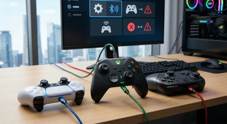 PCゲーム用コントローラーの接続・設定ガイド