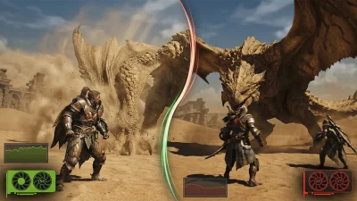 モンハンワイルズ GPU別ベンチマーク【2026年3月最新・パッチ後】——RTX 5070 / RX 9070 XTで1440pは何fps出るか